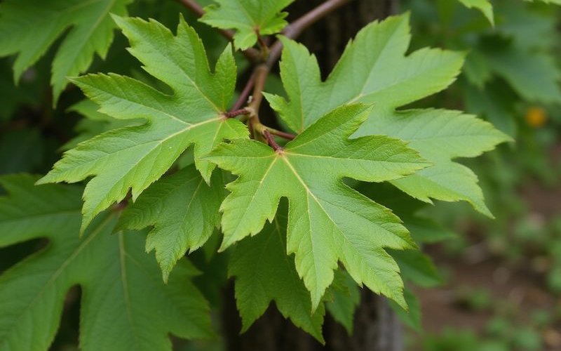 Ash tree identification showing compound leaves opposite branching pattern for EAB susceptible species